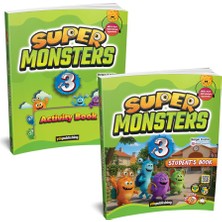 Anonim Yds Publishing 3. Sınıf Super Monsters Student's Book + Activity Book
