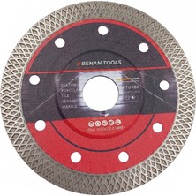 Benan Tools X-Turbo Elmas Seramik Porselen Granit Fayans Hassas Kesme Diski (115 x 1.3 x 22.23 Mm)