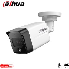 Vira Dahua IPC-HFW1239TC1-SA-IL-0360B, 2mpix, 3,6mm  Lens, Sd Kart, Smart Dual Light, H265+, 30MT Gece Görüşü, Dahili Mikrofon, IP67, Poe Bullet Ip Kamera