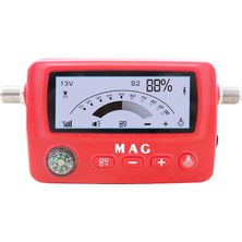 Mag MG-6303 LCD Ekranlı Digital Uydu Yön Bulucu 65X28 mm Uydu Ayarlama Cihazı