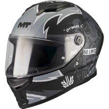 Mt Helmets Kask mt Stınger Tagger B2 Mat Gri/siyah