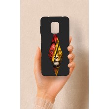 Vip Case Redmi Note 9 Pro 9s Uyumlu Kesik Aslan Desenli Silikon Kılıf