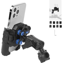 Mechrig Mechrıg Telefon Tutucu 9-16 mm Boru Çapı Uyumlu Dikiz Aynası Montajlı
