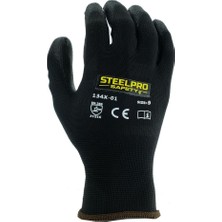 Steelpro 134X-01 Poliüretan Kaplı Montaj Iş Eldiveni