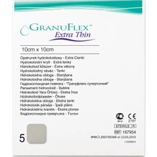 Convatec Granuflex Extra Thin 10X10 cm Ince Hidrokolloid Yara Bandı (1 Adet)