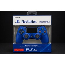 Sony Ps4 Dualshock Kablosuz Kumanda Mavi V2 Özellikli Kablosuz Oyun Aksesuarı