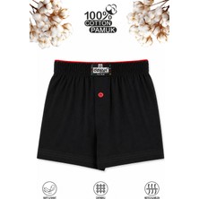 Özkan 31223 Erkek Çocuk %100 Pamuklu Yumuşak Rahat Boxer Şort