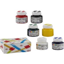 Kumaş Boyası Seti 6 Renk 25ML