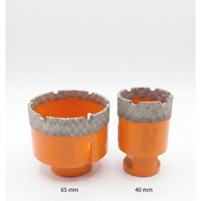 Benan Tools 40 Mm. ve 65 Mm. M14 Lazer Vakum Elmas Seramik Granit Porselen Delici Panç 2 Liset