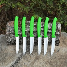 Köse Mehmet 6'lı Meyve Bıçağı Seti – Plastik Sap - 20 cm