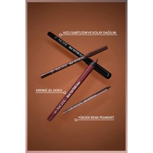 Note Cosmetics Silk Tattoo Liner Suya Dayanıklı Ipeksi Jel Göz Kalemi - 04 Deep Wine - Bordo (Mat)
