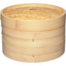 Kitchen Craft Iki Katlı Bambu Buharlı Pişirici