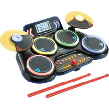 VTech Baby Kidi Dj Drums Elektronik Davullar, Işık Efektleri ve Öğrenme Modu, 6-12 Yaş Için