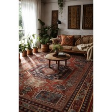 Naar Nayra Kuman 32 Kaymaz Tabanlı Yıkanabilir Klasik Kilim