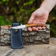 Köse Mehmet Katlanır Model - Koç Boynuzu Sap - 19 cm