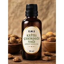 E.M.S 50 ML KAYISI ÇEKİRDEĞİ YAĞI (APRİCOT KERNEL OİL)% 100 SAF SOĞUK PRES.