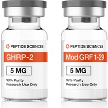 Peptide Sciences Ghrp-2 (5mg x 10), CJC-1295 No Dac (5mg x 10)