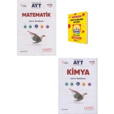 Limit Yayınları Limit Ayt Matematik ve Kimya Soru Bankası + Planlama Defteri