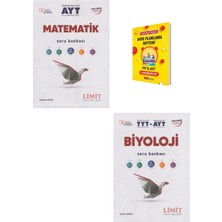 Limit Yayınları Limit Ayt Matematik ve Biyoloji Soru Bankası + Planlama Defteri