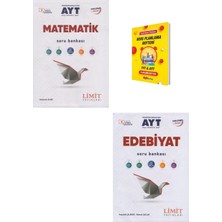 Limit Yayınları Limit Ayt Matematik ve Edebiyat Soru Bankası + Planlama Defteri