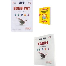 Limit Yayınları Limit Ayt Edebiyat ve Tarih Soru Bankası + Planlama Defteri
