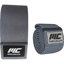 Musclecloth Loop Band + Active Loop Band Direnç Bandı Seti Gri Sert