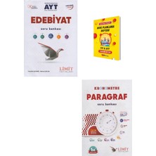 Limit Yayınları Limit Ayt Edebiyat ve Paragraf Soru Bankası + Planlama Defteri
