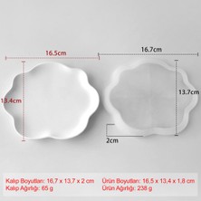 Silabor Alçı ve Beton Döküm Için Silikon Kalıp – Dayanıklı, Esnek ve Tekrar Kullanılabilir - Kolay Çıkarma - Yüksek Kalite 1 Adet