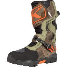 Klim Adventure Gore-Tex Korumalı Motosiklet Botu Yeşil  Gri