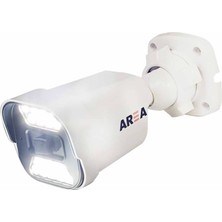 Area 1080P Ahd Gece Renkli Işıklı Dış Mekan 18 Işıklı Ultrahd Güvenlik Kamerası