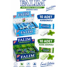 Emrah Gültekin Falım Şekersiz Sakız (Karbonatlı + Nane Aromalı) Avantajlı Sakız Paketi Hediye Paketinde