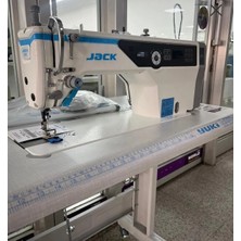 Jack Amh 2 Full Otomatik Yapay Zekalı Ekstra Uzun Gövde Kapalı Kartel Düz Dikiş Makinası (Jack Dikiş Seti Hediyeli)