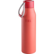 Onedekor Fika Rento Vakumlu Termos Şişe 600ML - Kırmızı