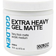 Golden Akrilik Medium 473 ml Extra Heavy Gel Matt