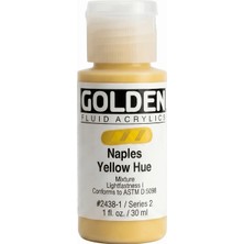 Golden Fluid Akrilik Boya 30 ml Seri 2 Naples Yellow Hue