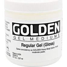 Golden Akrilik Medium 237 ml Regular Gel Semi Gloss