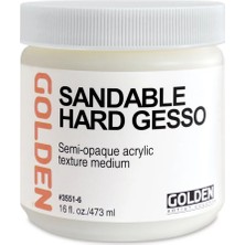 Golden Akrilik Medium 473 ml Sandable Hard Gesso