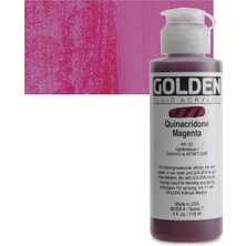 Golden Fluid Akrilik Boya 118 ml Seri 7 Quinacridone Magenta
