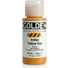 Golden Fluid Akrilik Boya 30 ml Seri 4 Indian Yellow Hue