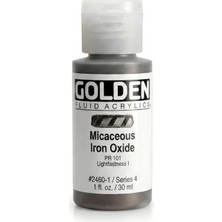 Golden Fluid Akrilik Boya 30 ml Seri 4 Micaceous Iron Oxide