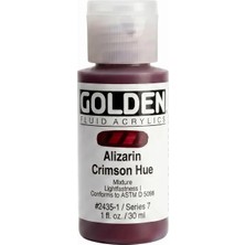 Golden Fluid Akrilik Boya 30 ml Seri 7 Alizarin Crimson Hue