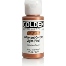 Golden Fluid Akrilik Boya 30 ml Seri 7 Iridescent Copper Light Fine