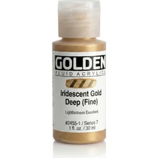 Golden Fluid Akrilik Boya 30 ml Seri 7 Iridescent Gold Deep Fine