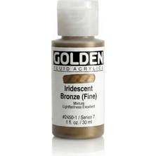 Golden Fluid Akrilik Boya 30 ml Seri 7 Iridescent Bronze Fine