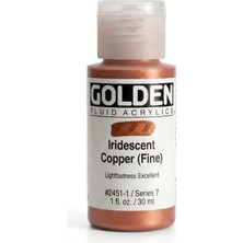Golden Fluid Akrilik Boya 30 ml Seri 7 Iridescent Copper Fine