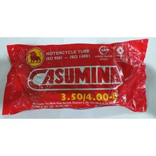 Casumina 3.50/4.00-8 TR13 Ithal Butil  Iç Lastik, 8ınç Şamrel Oto Siboplu (350-8) (400-8) Lastiklere