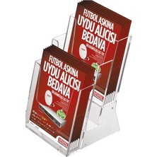 Snapper 3 Katlı A4 Masaüstü Broşürlük 10LU Paket