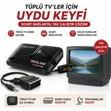 Redline G-50 Hd Pro Full Hd Uydu Alıcısı R Tüplü ve LED Tv Uyumlu Tkgs Wifi Destekli Youtube 5000 Kanal Tak Çalıştı