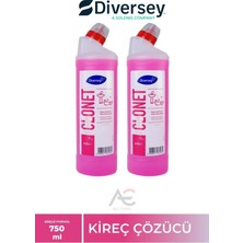 Diversey Clonet Extra Banyo Temizleyici ve Kireç Çözücü 750 ml 2'li