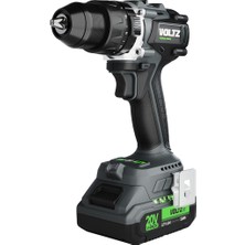 İbtaş Voltz - 60 Nm - 20 Volt 2 Amper Profesyonel Akülü Matkap Vidalama (VZDR-20I E)